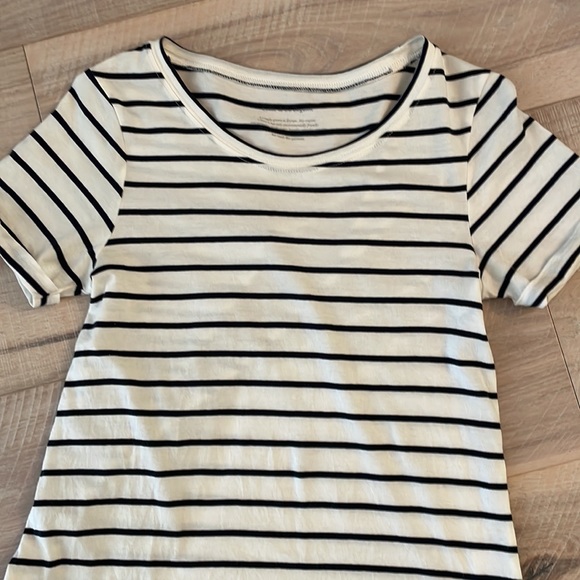 Celtic & Co organic cotton Marine Stripes T-shirt. Small. - Picture 3 of 8